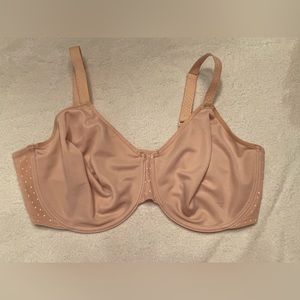 Never worn Wacoal Back Appeal underwire nude bra size 40DDD